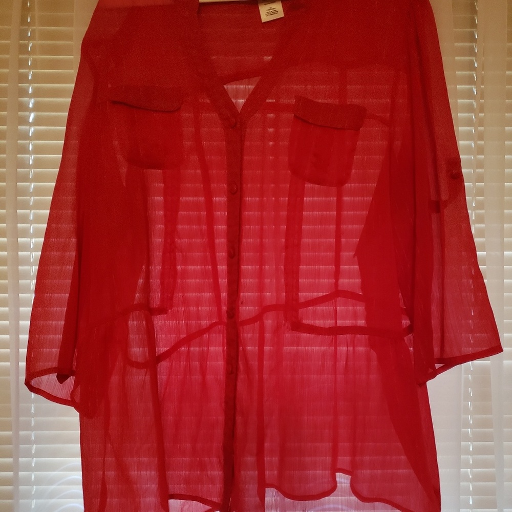 Woman's plus size blouse